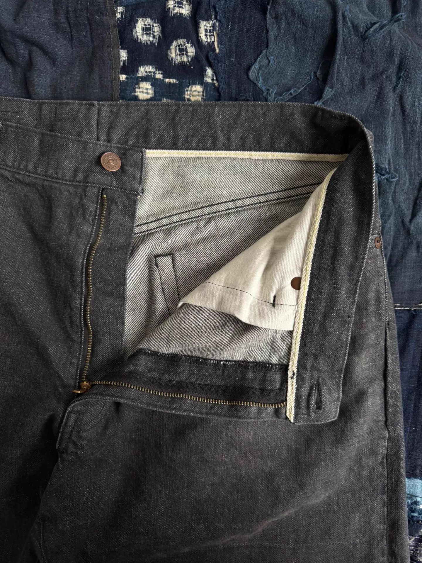 Visvim VISVIM 23AW JOURNEYMAN TACKED DMGD SPOT Black Denim 3 Size US 34 / EU 50 - 7 Thumbnail