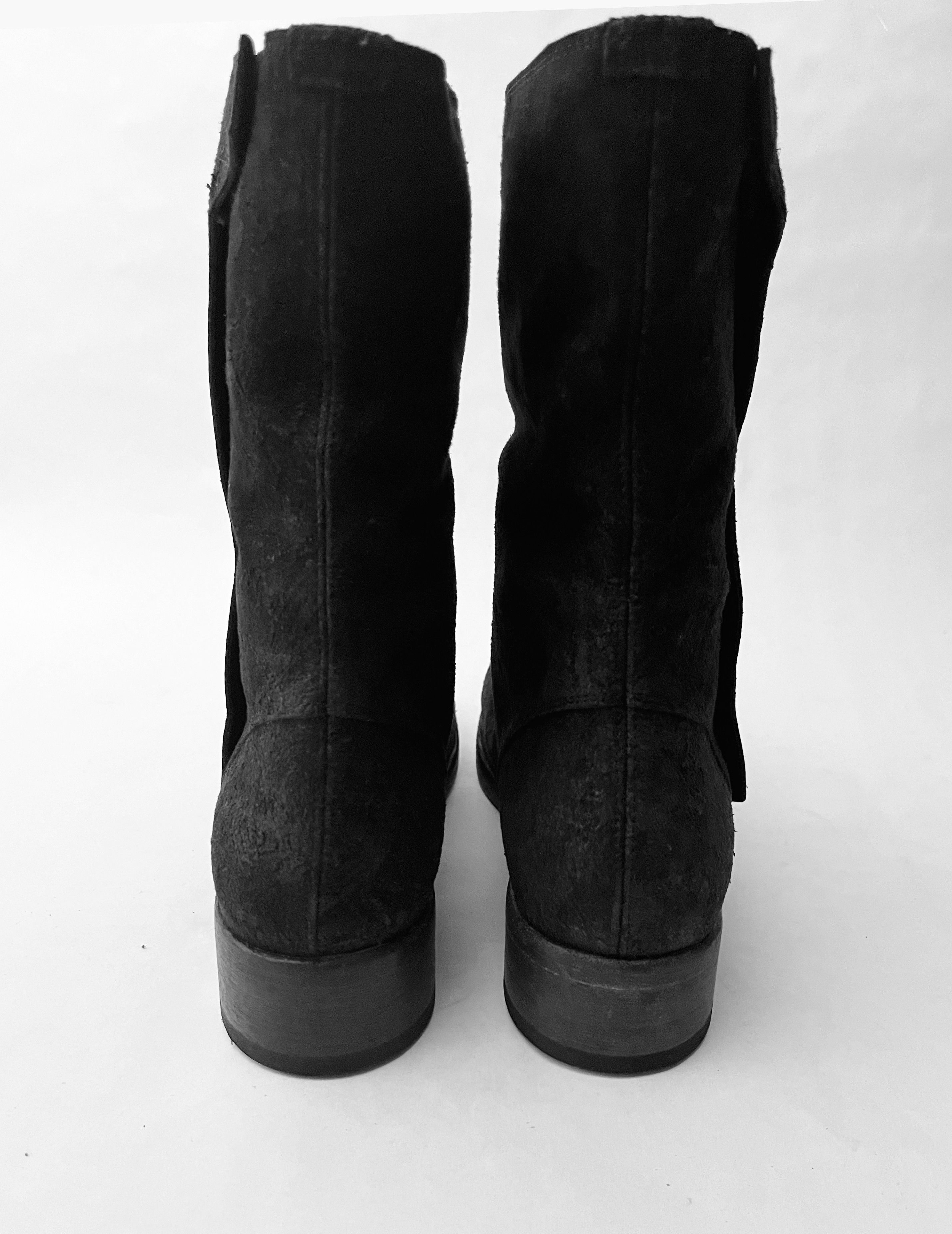 Alexandre Plokhov NEW -M914 CROSTA BLACK- DISTRESSED SUEDE BOOT Size US 9 / EU 42 - 6 Thumbnail