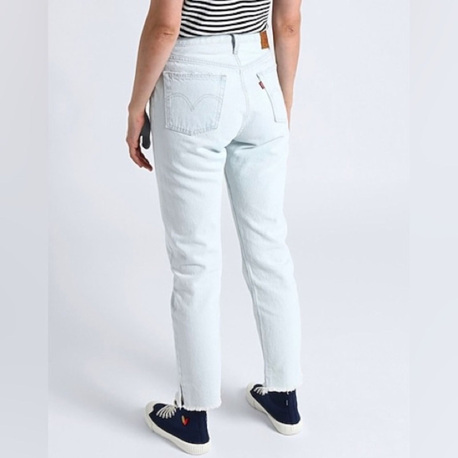 Levi's Levi’s 501 Original Cropped Jeans Vintage Inspired Size 26" / US 2 / IT 38 - 3 Thumbnail