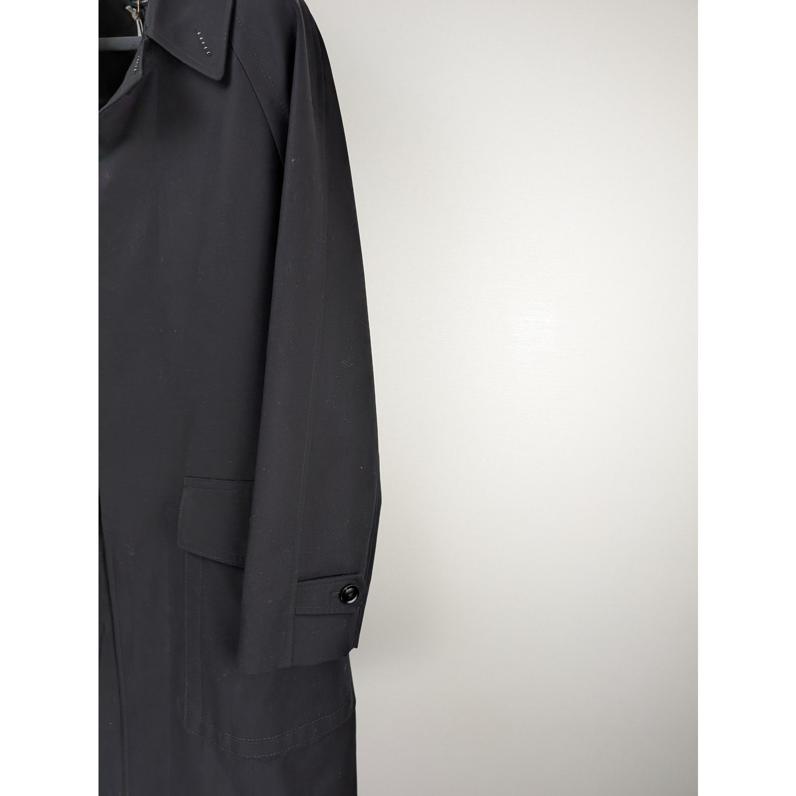 Tom Ford o1rshd1 Trench Overcoat Coat in Black Size US M / EU 48-50 / 2 - 4 Thumbnail