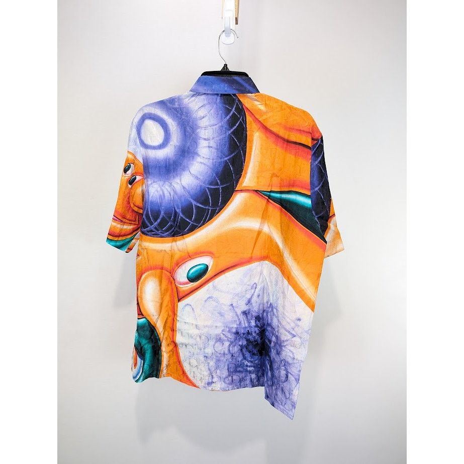 Dior o1rshd1 Print Shirt in Multicolor Size US S / EU 44-46 / 1 - 9 Thumbnail