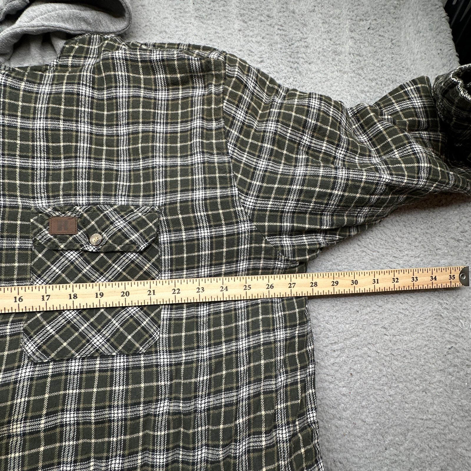 Wrangler Wrangler Riggs Workwear Quilt Lined Zip Flannel Jacket 2XL Size US XXL / EU 58 / 5 - 5 Thumbnail
