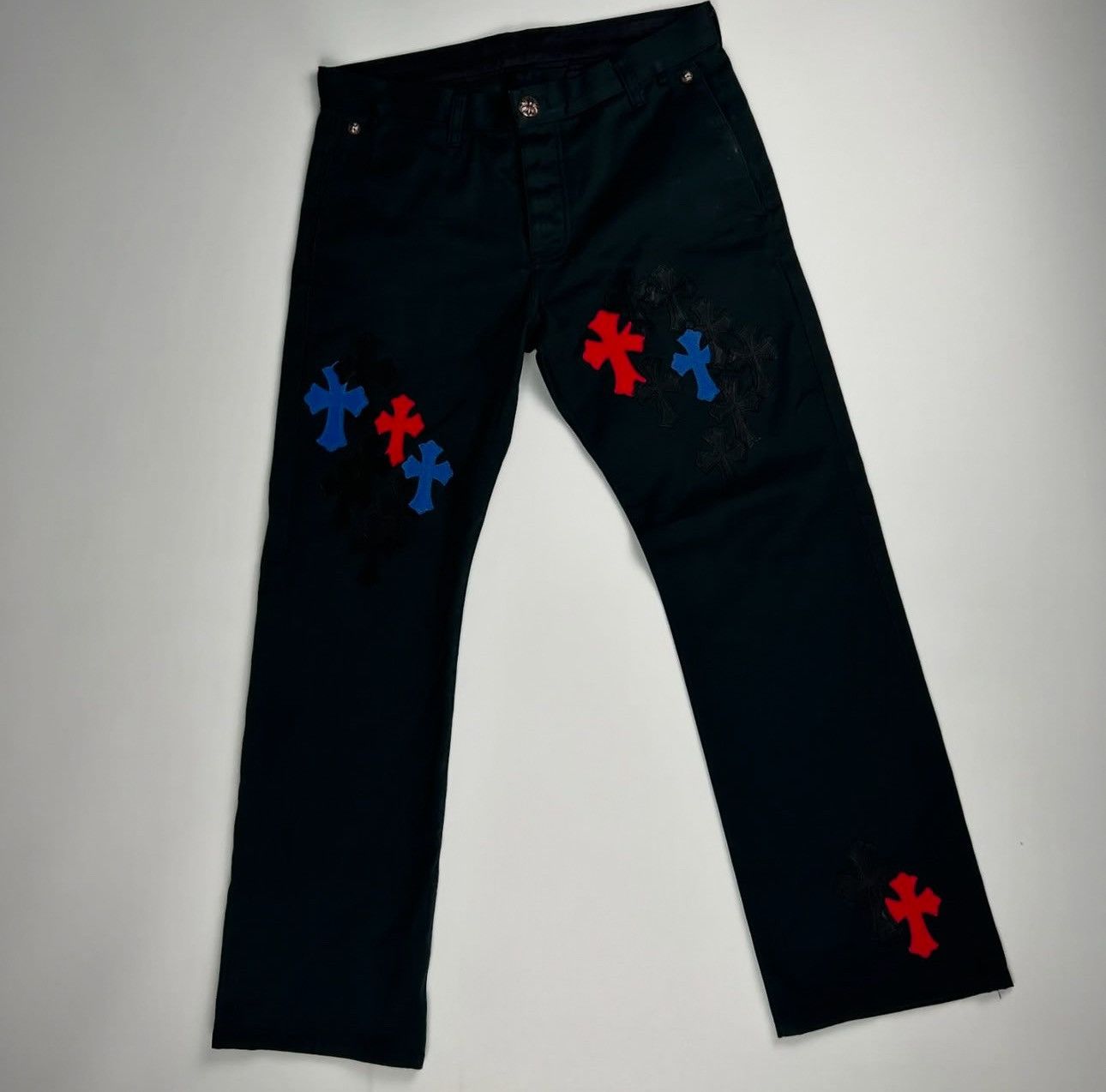 Chrome Hearts Chrome hearts spider man chinos Size US 33 - 1 Thumbnail