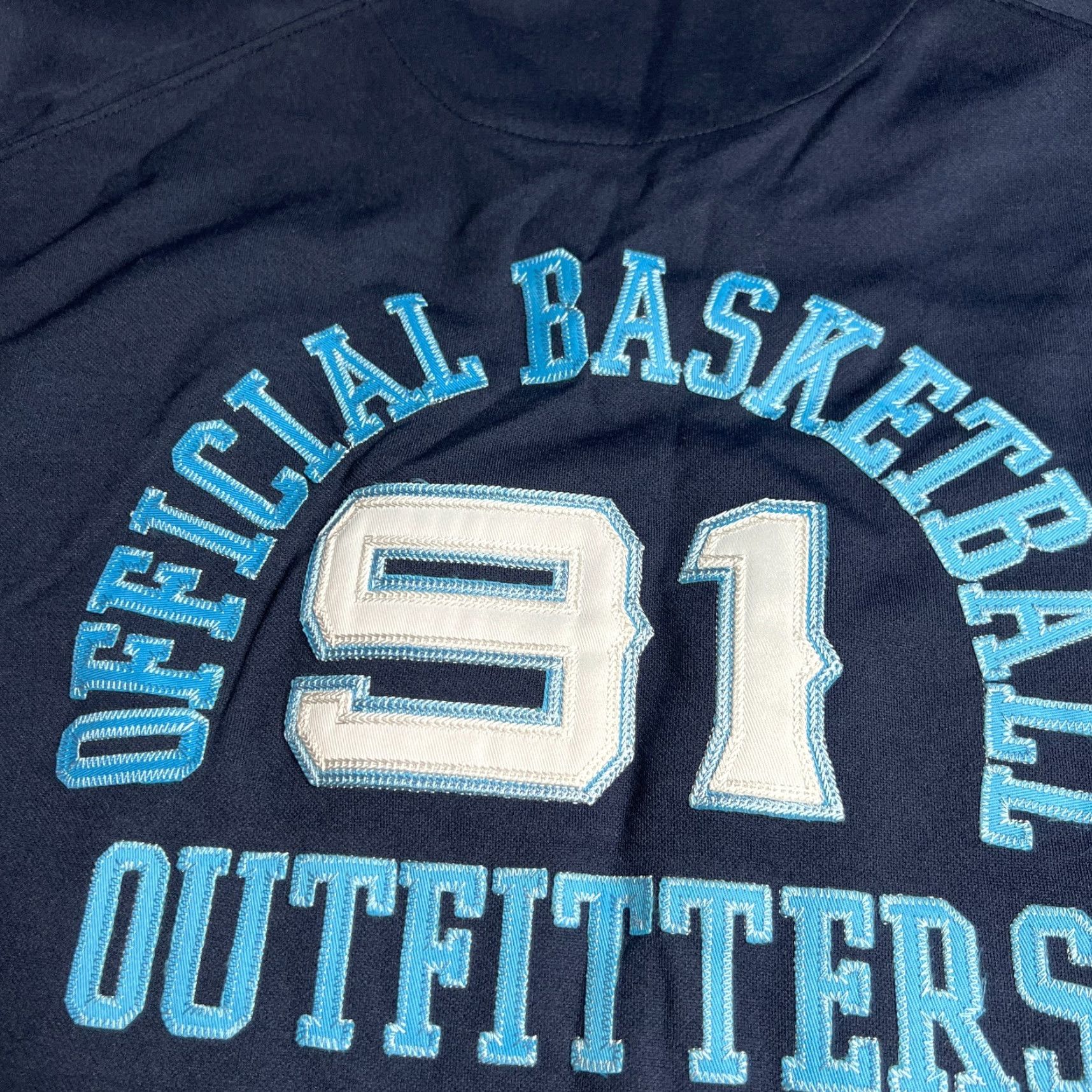Vintage VINTAGE Pass The Roc Jersey Shirt 2XL Blue 90s Style Basketball NWT Mens Shirt Size US XXL / EU 58 / 5 - 2 Thumbnail