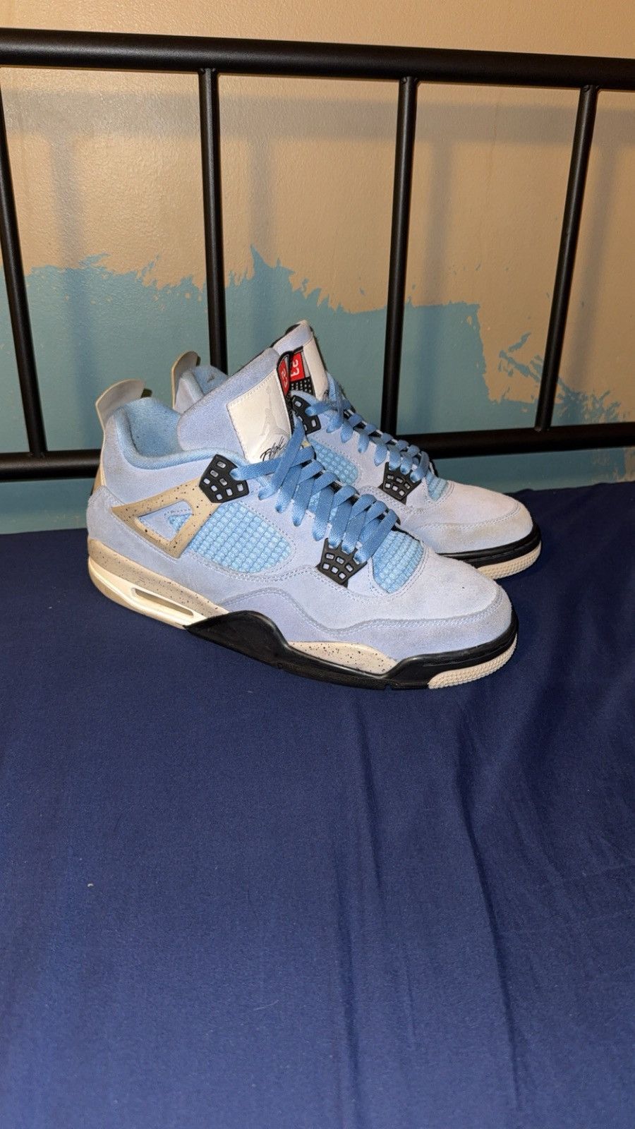 Jordan Brand Jordan 4 University blue/UNC size 10.5 Size US 10.5 / EU 43-44 - 2 Thumbnail
