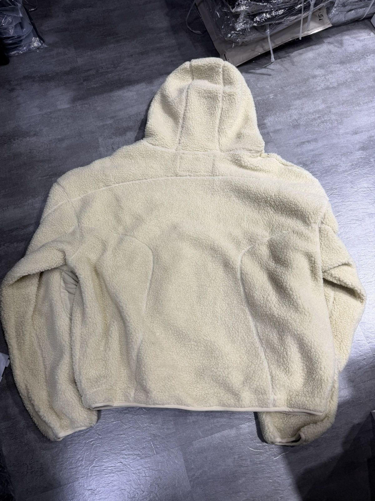 Entire Studios Entire Studios Fluffy Fleece V2 Hoodie - Dune Size US M / EU 48-50 / 2 - 2 Thumbnail