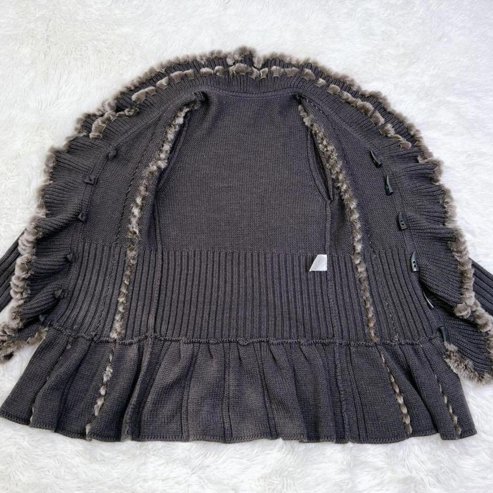 Other Real rabbit fur whimsy goth penny lane style cardigan Size XS / US 0-2 / IT 36-38 - 5 Thumbnail