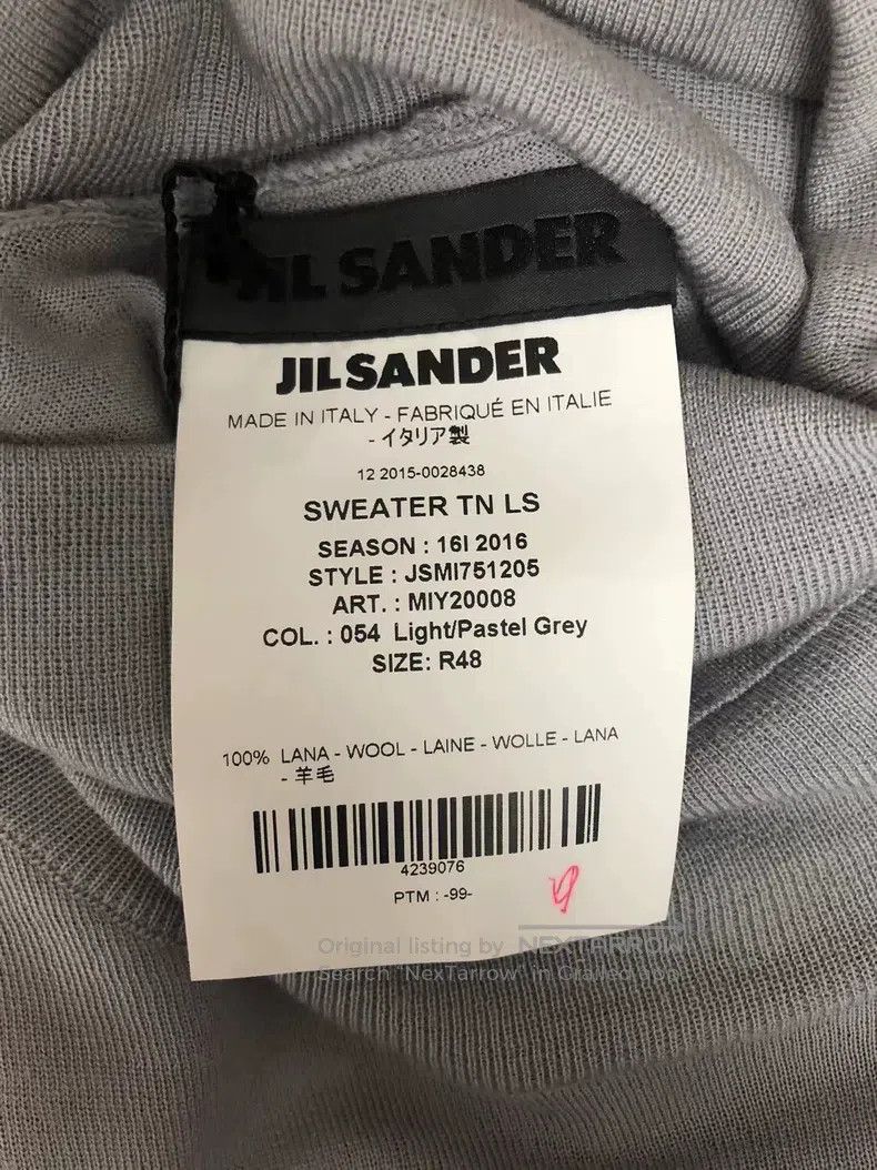 Jil Sander Jil Sander size 48 Wool knit turtleneck base Size US M / EU 48-50 / 2 - 2 Thumbnail