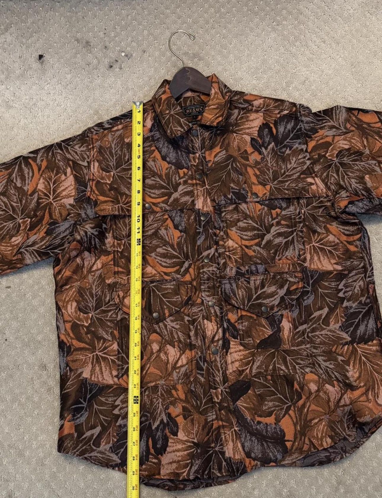 Beams Plus BEAMS PLUS Camouflage Jacquard Adventure Shirt Size L Size US L / EU 52-54 / 3 - 5 Thumbnail