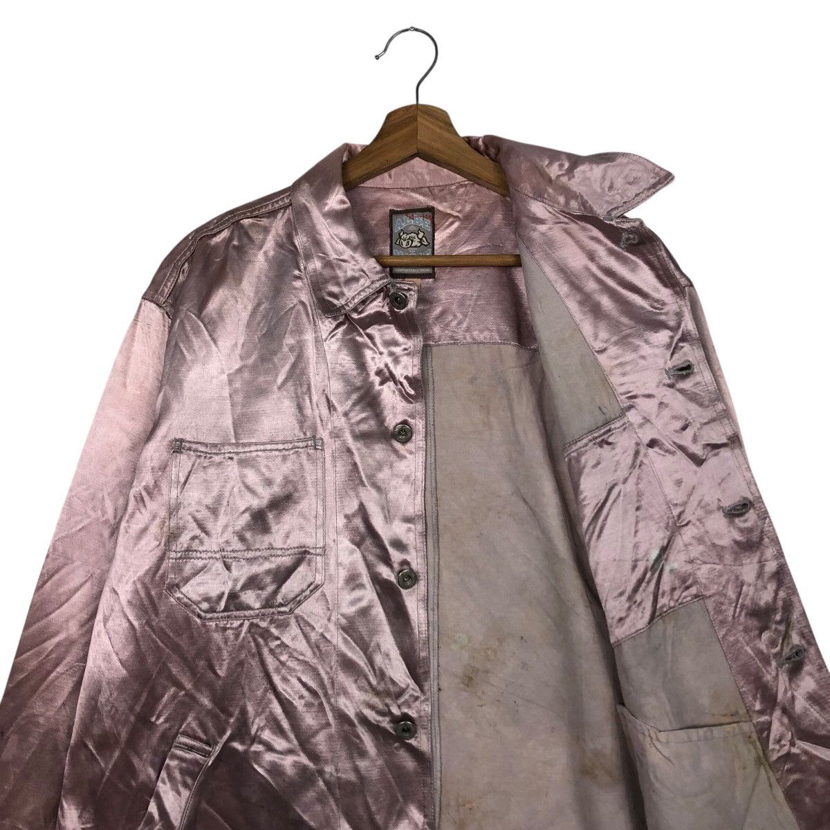 Japanese Brand 📌Vintage Button Jacket Albe Marle Issey Miyake Work Wear Size US L / EU 52-54 / 3 - 14 Thumbnail