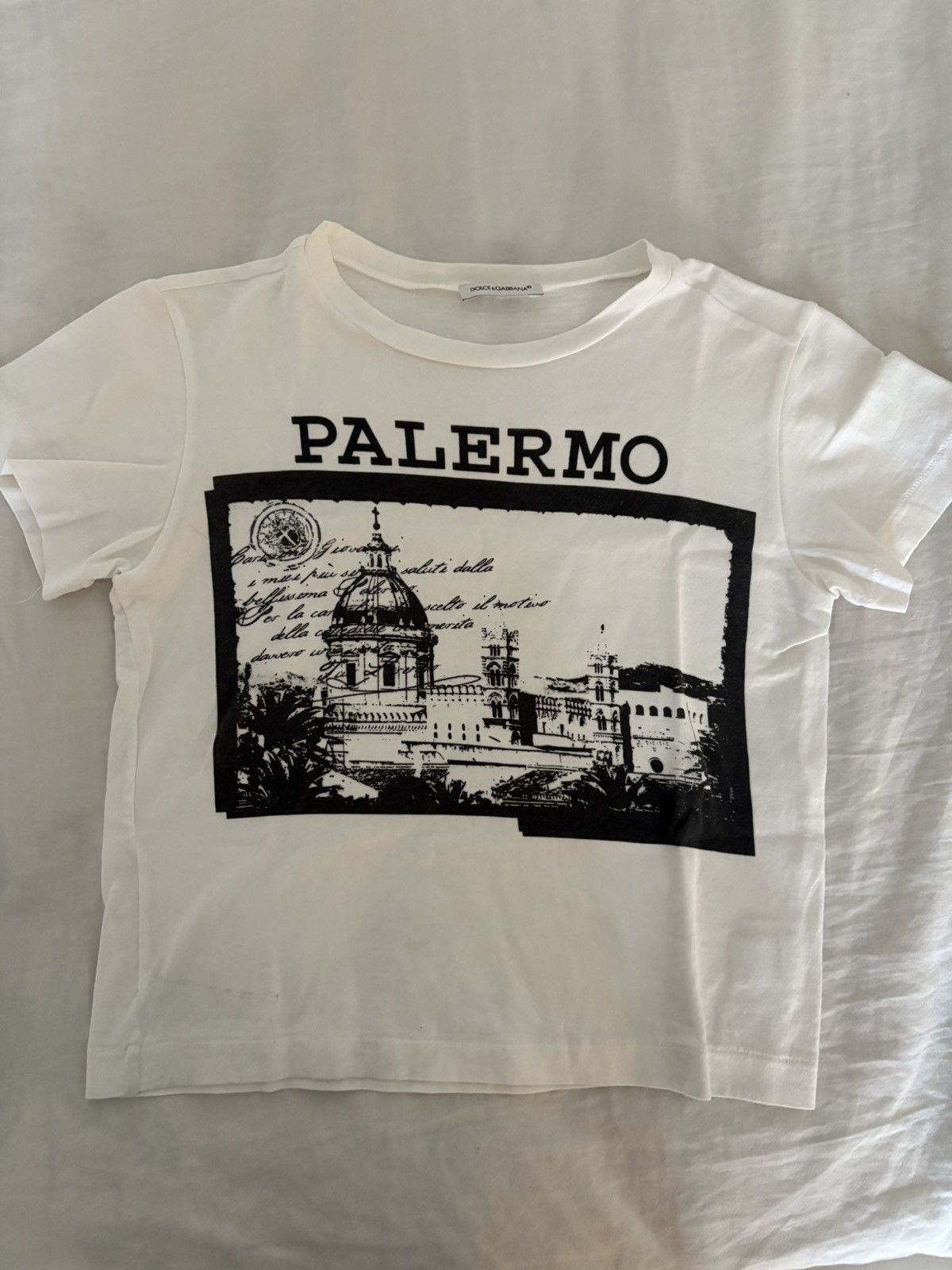Dolce & Gabbana Dolce and Gabban Palermo Tee Size XXS / US 00 / IT 34 - 1 Thumbnail