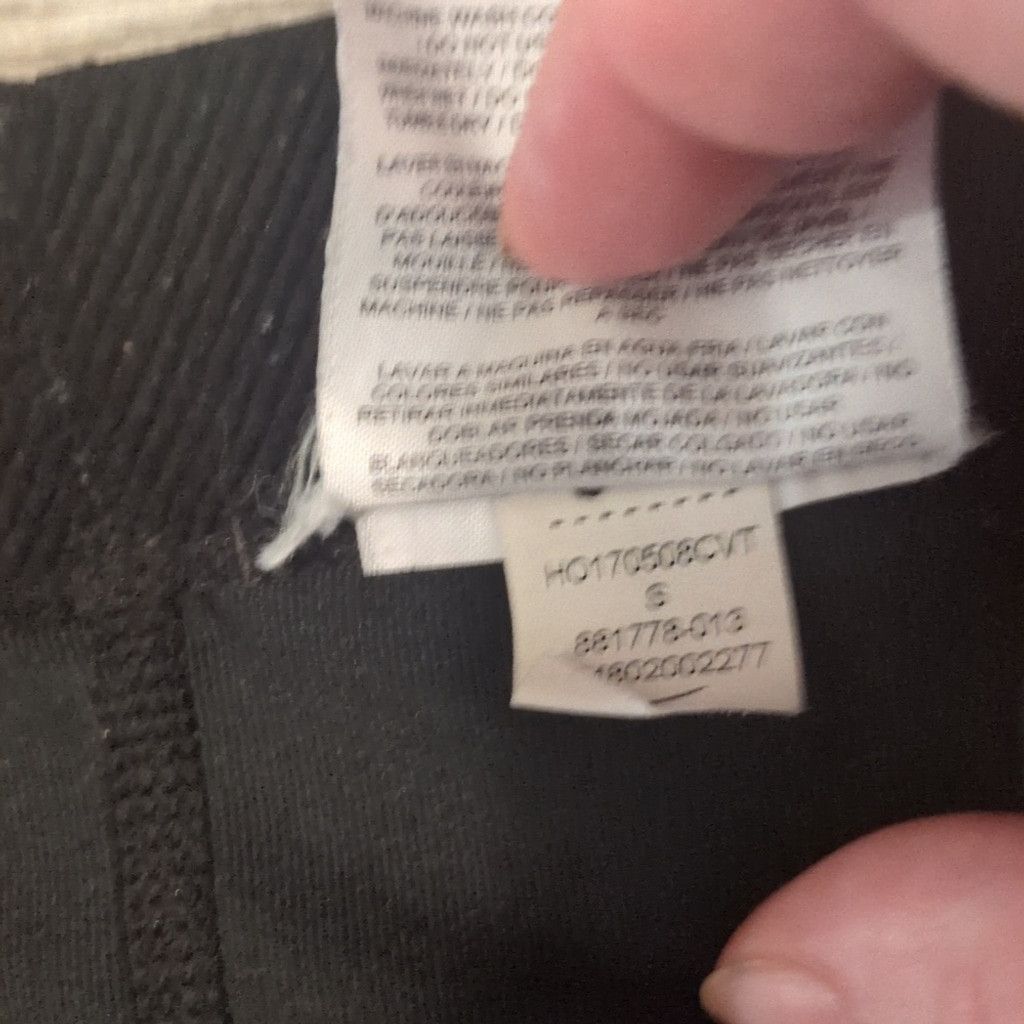 Nike Nike black glitter leggings size small Size 22" - 4 Thumbnail