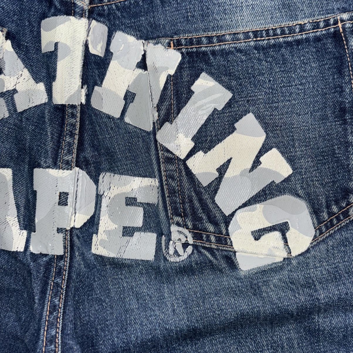 Bape Bape Denim Shorts Size US 32 / EU 48 - 23 Thumbnail