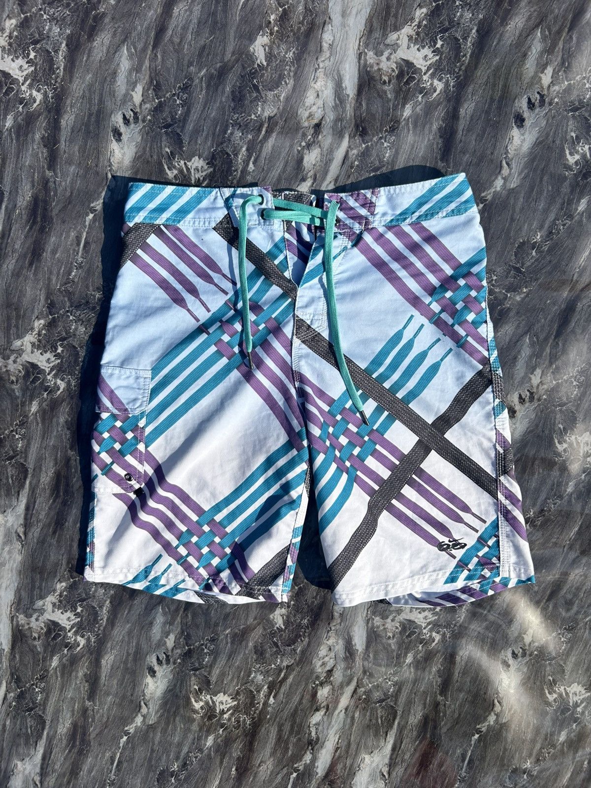 Nike Nike 6.0 Swimwear Beach Shorts Pool Pants Print Size M / 30 Size US 30 / EU 46 - 1 Thumbnail