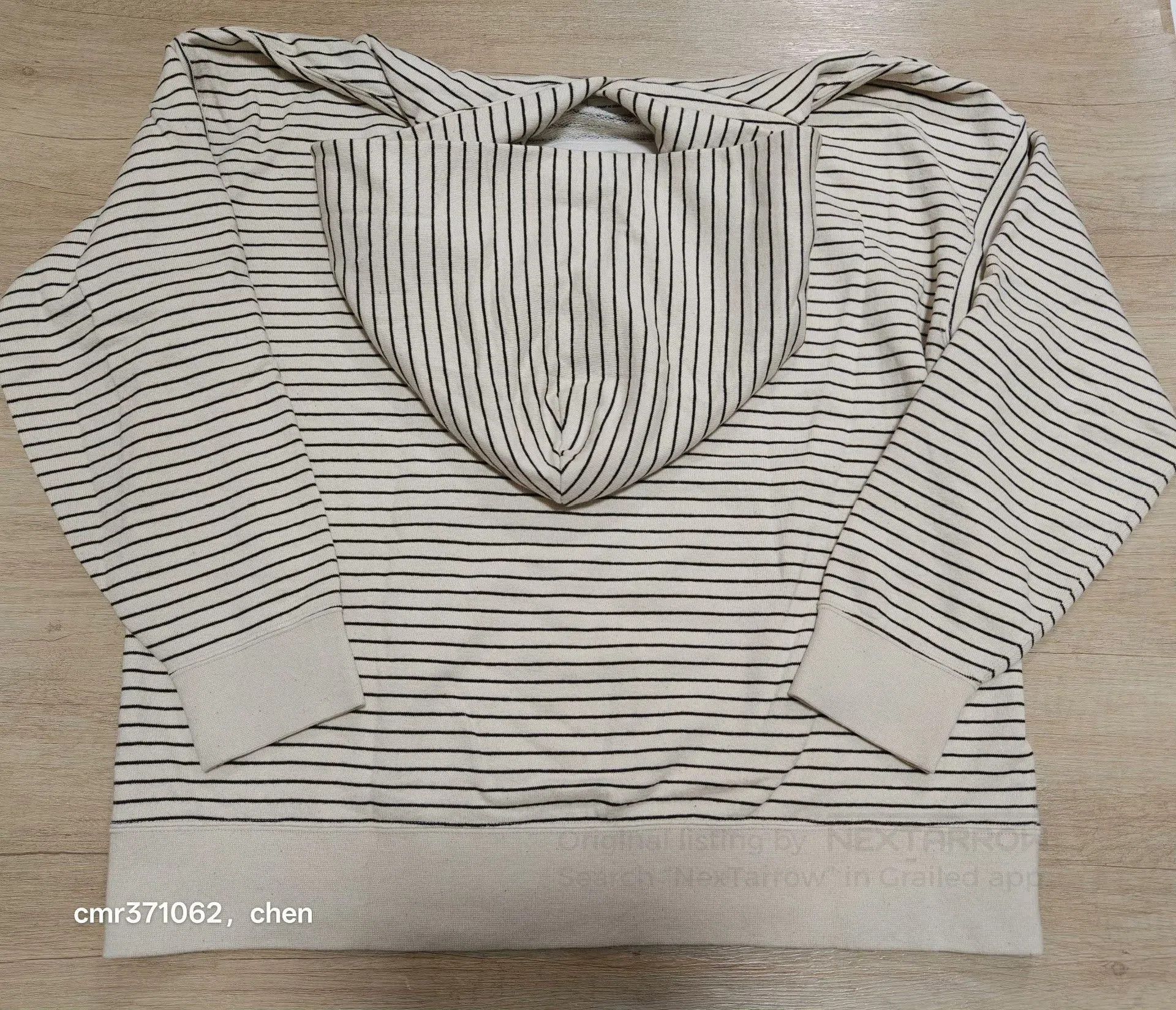 Visvim VISVIM 22SS BORDER JUMBO HOODIE P.O.. Size US L / EU 52-54 / 3 - 7 Thumbnail