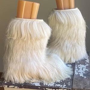 Vintage vintage avantgarde fur ski YeTi boots Oscar sport Size US 8.5 / IT 38.5 - 11 Thumbnail