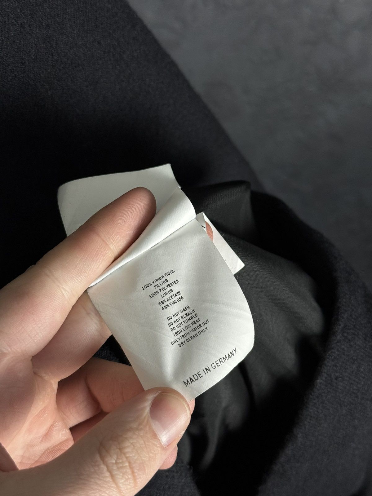 Rundholz RUNDHOLZ Avant-Garde Black Wool Jacket Oversized Size M / US 6-8 / IT 42-44 - 16 Thumbnail