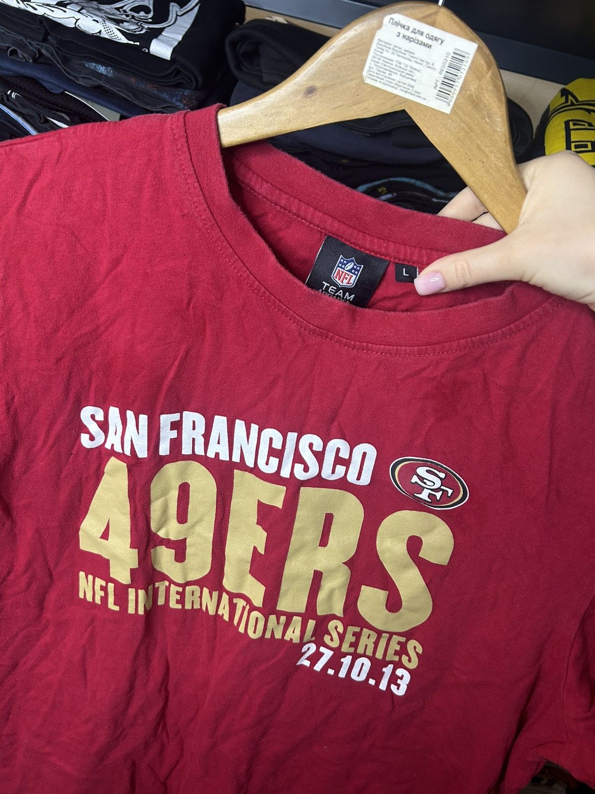 NFL San Francisco 49ers NFL International Series 2013 Tee L Size US L / EU 52-54 / 3 - 2 Thumbnail