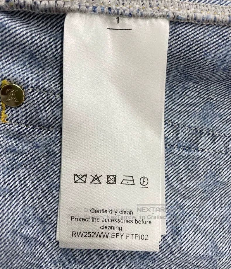 Louis Vuitton Louis Vuitton 25 New Full Logo Jeans Size US 36 / EU 52 - 6 Thumbnail