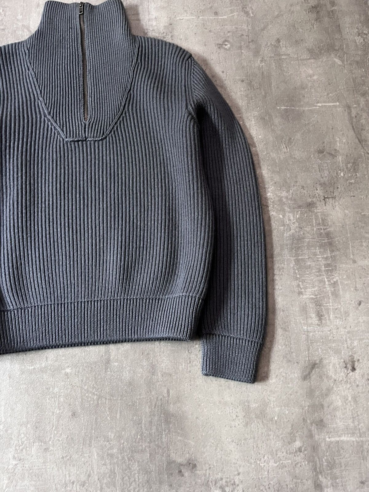 Maison Margiela Maison Margiela S/S 2008 Quarter zip Drivers wool sweater Size US M / EU 48-50 / 2 - 5 Thumbnail