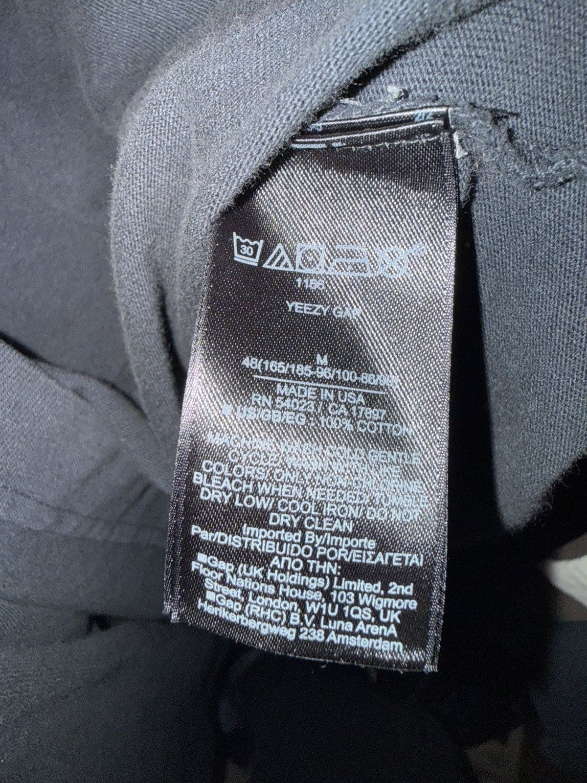 Balenciaga × Gap × Yeezy YGEBB Black Dove Print Long Sleeve Size US M / EU 48-50 / 2 - 5 Thumbnail