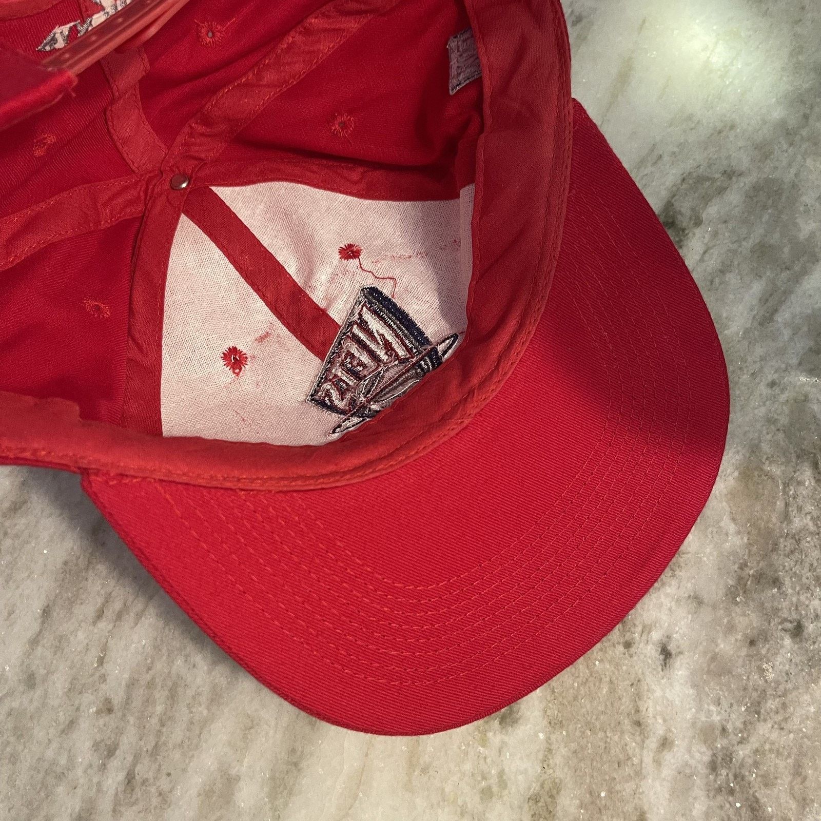 Vintage Vtg New Jersey Nets Hat Cap Snap Back Van Horn 44 90s Size ONE SIZE - 8 Thumbnail