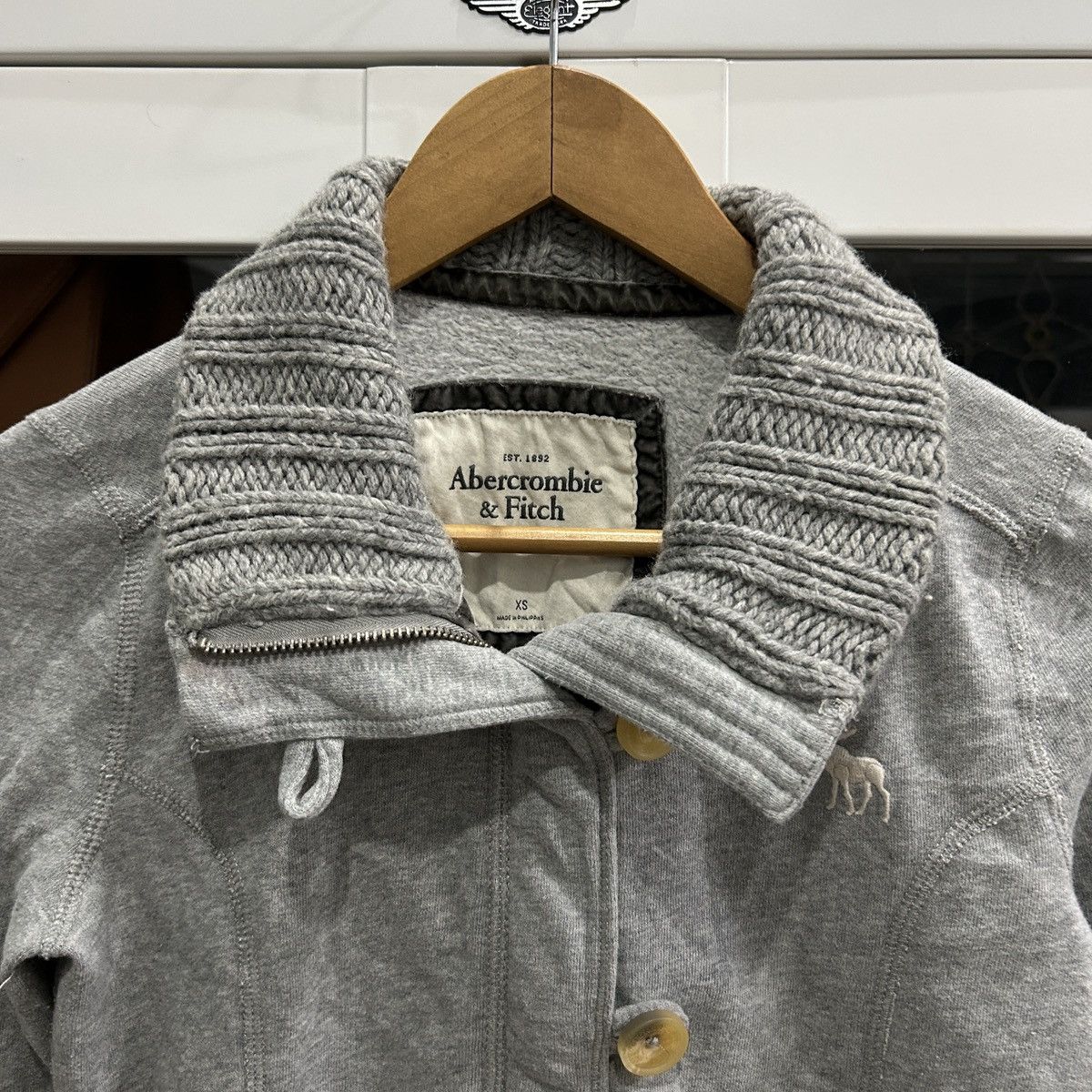 Abercrombie & Fitch Vintage Abercrombie & Fitch Sweatshirt Y2K style Size XS / US 0-2 / IT 36-38 - 3 Thumbnail