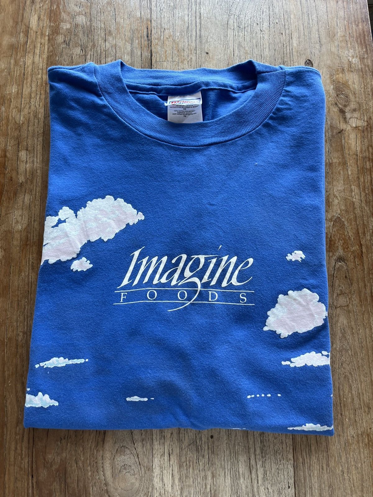 Vintage Vintage Imagine Foods 90’s Tshirt Size US XL / EU 56 / 4 - 1 Thumbnail