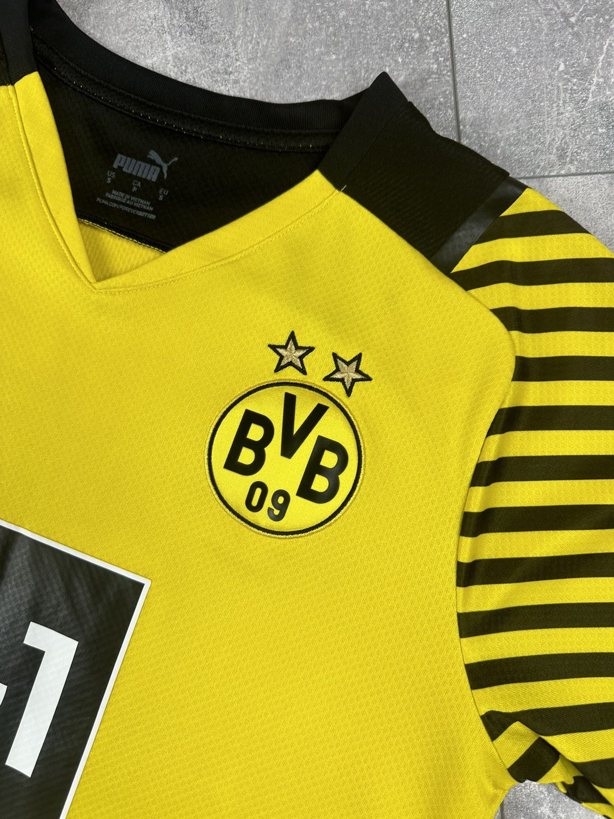 Puma Puma Borussia Dortmund 2021/22 Home Soccer Jersey Size US S / EU 44-46 / 1 - 3 Thumbnail