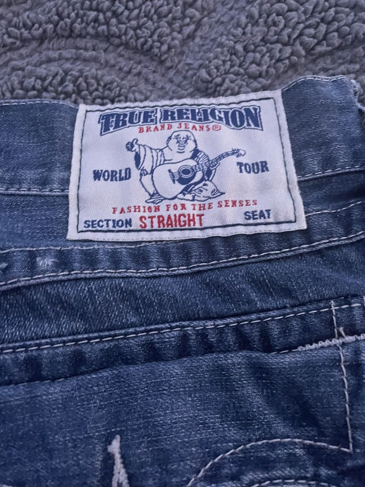 True Religion True Religion Baggy Blue Jeans Size US 40 / EU 56 - 2 Thumbnail