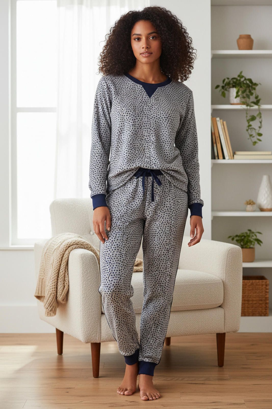 Other Felina Women's Ultra Soft Microfleece P.J. Set - Size L Size ONE SIZE - 1 Thumbnail