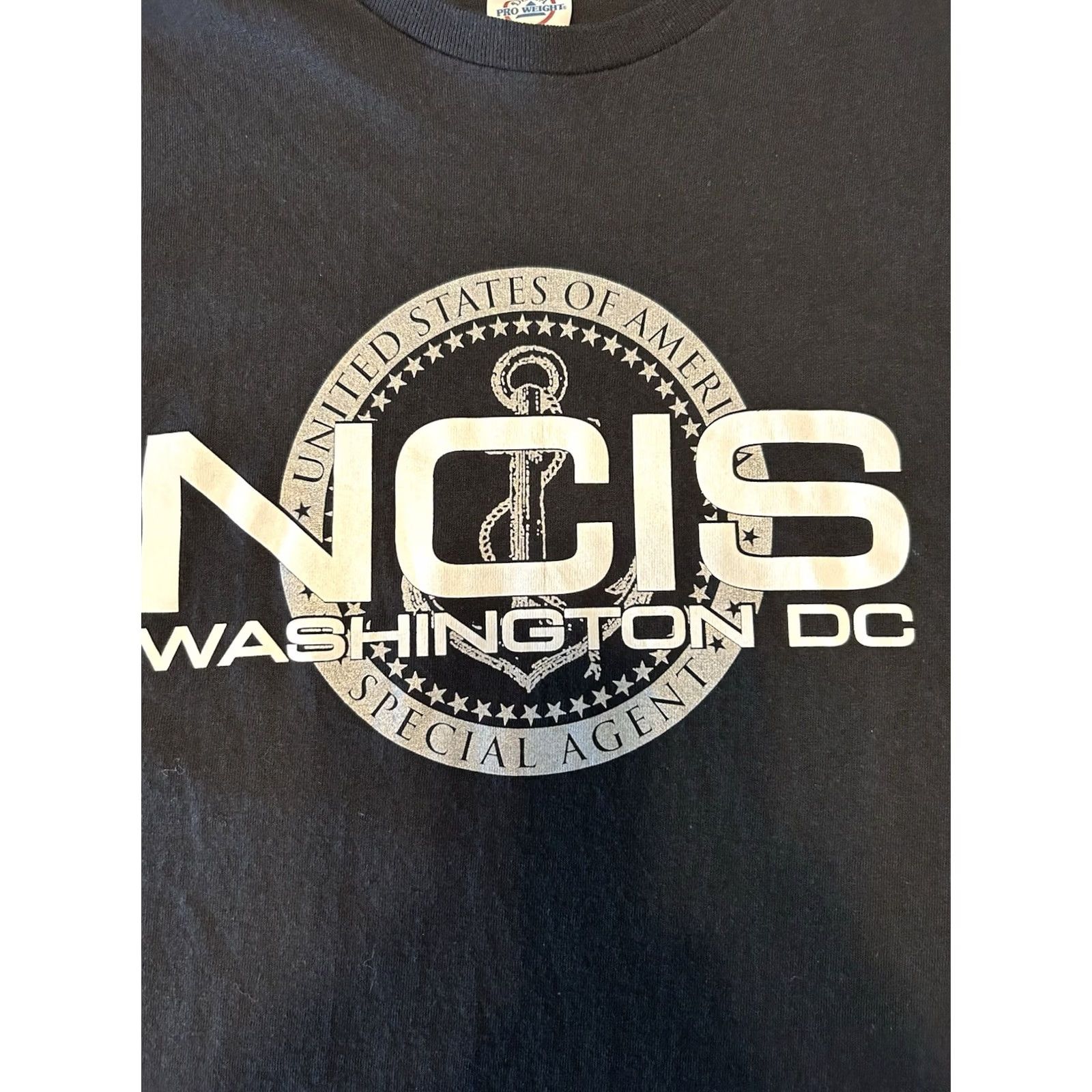 Delta NCIS Washington DC Special Agent graphic T Shirt Men's XL NAVAL TV SERIES DRAMA Shirt Men XL Black Graphic Print Navy Delta Pro Weight Cotton Vintage Size US XL / EU 56 / 4 - 6 Thumbnail