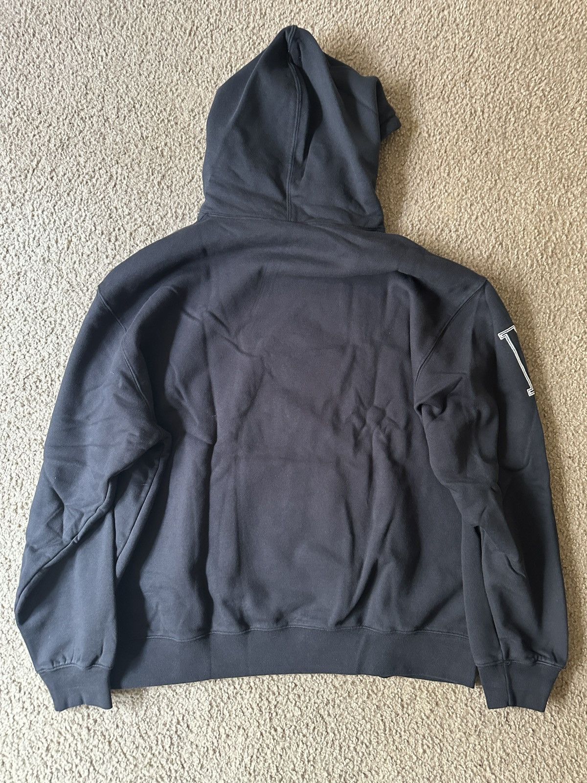 Supreme Supreme®/Nike® hooded sweatshirt Black | Grailed
