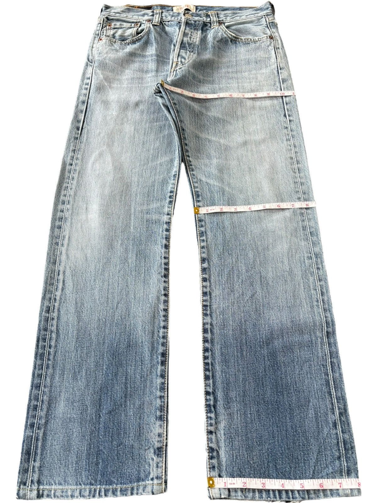 Levi's Vintage 90s Levis 501 Stonewashed Loose Jeans Size US 30 / EU 46 - 12 Thumbnail