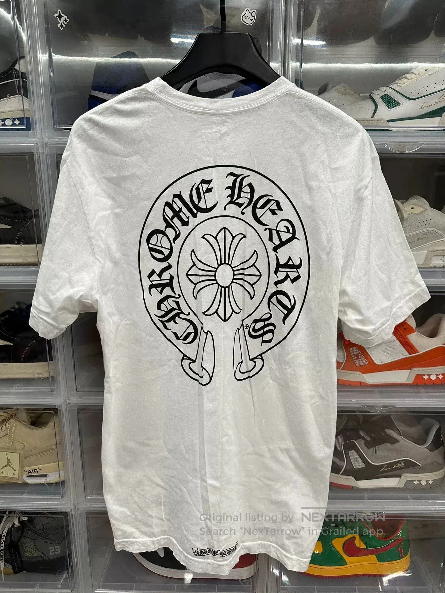 Chrome Hearts Chrome Hearts Classic Horseshoe White Tee. Size US L / EU 52-54 / 3 - 3 Thumbnail