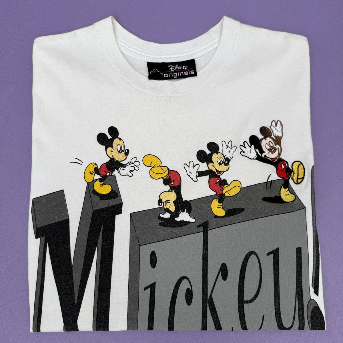 Other Vintage's Mickey Mouse T-Shirt Size US L / EU 52-54 / 3 - 2 Thumbnail