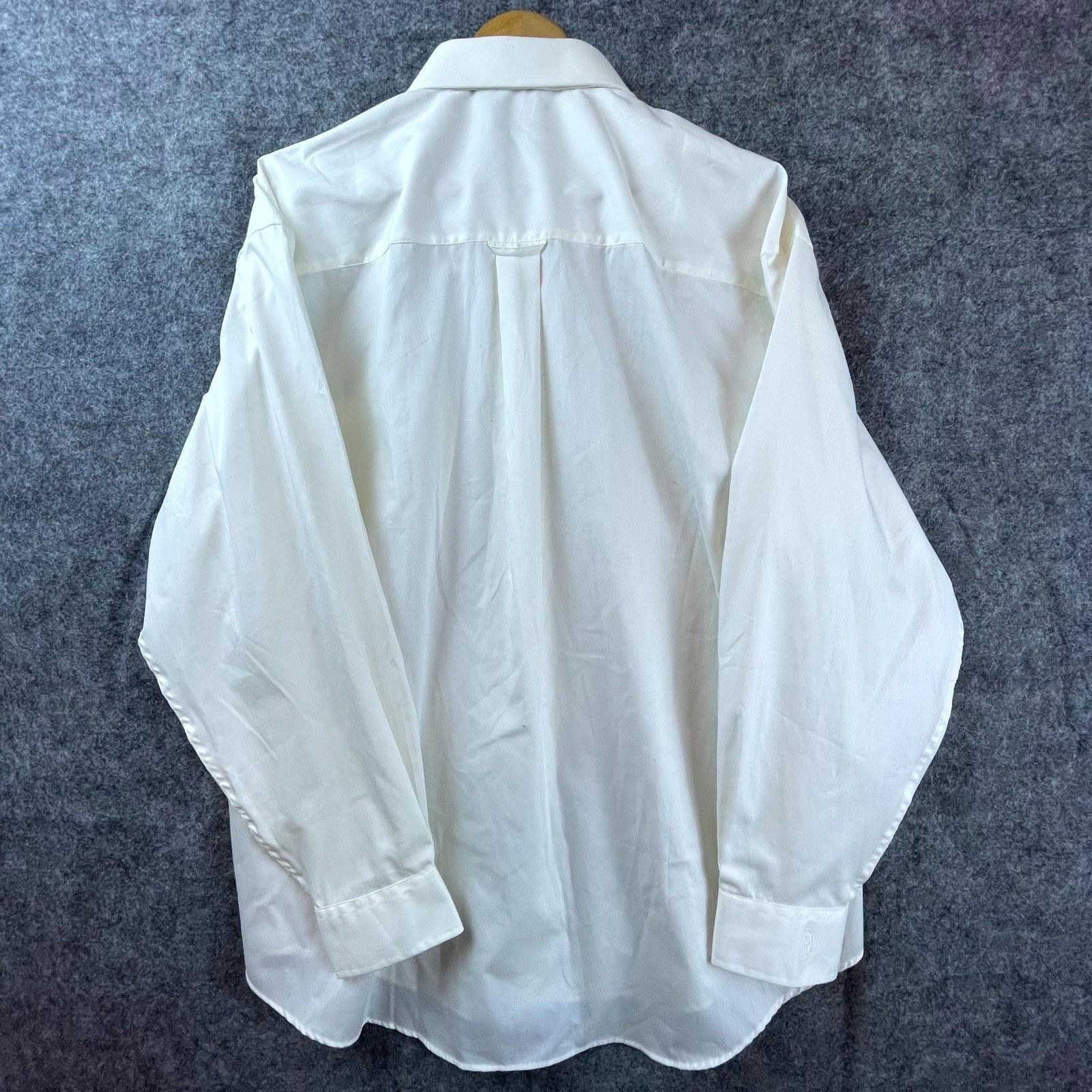 Bill Blass Bill Blass Wrinkle Free Shirt Mens XL White Logo Button Down Size US XL / EU 56 / 4 - 2 Thumbnail