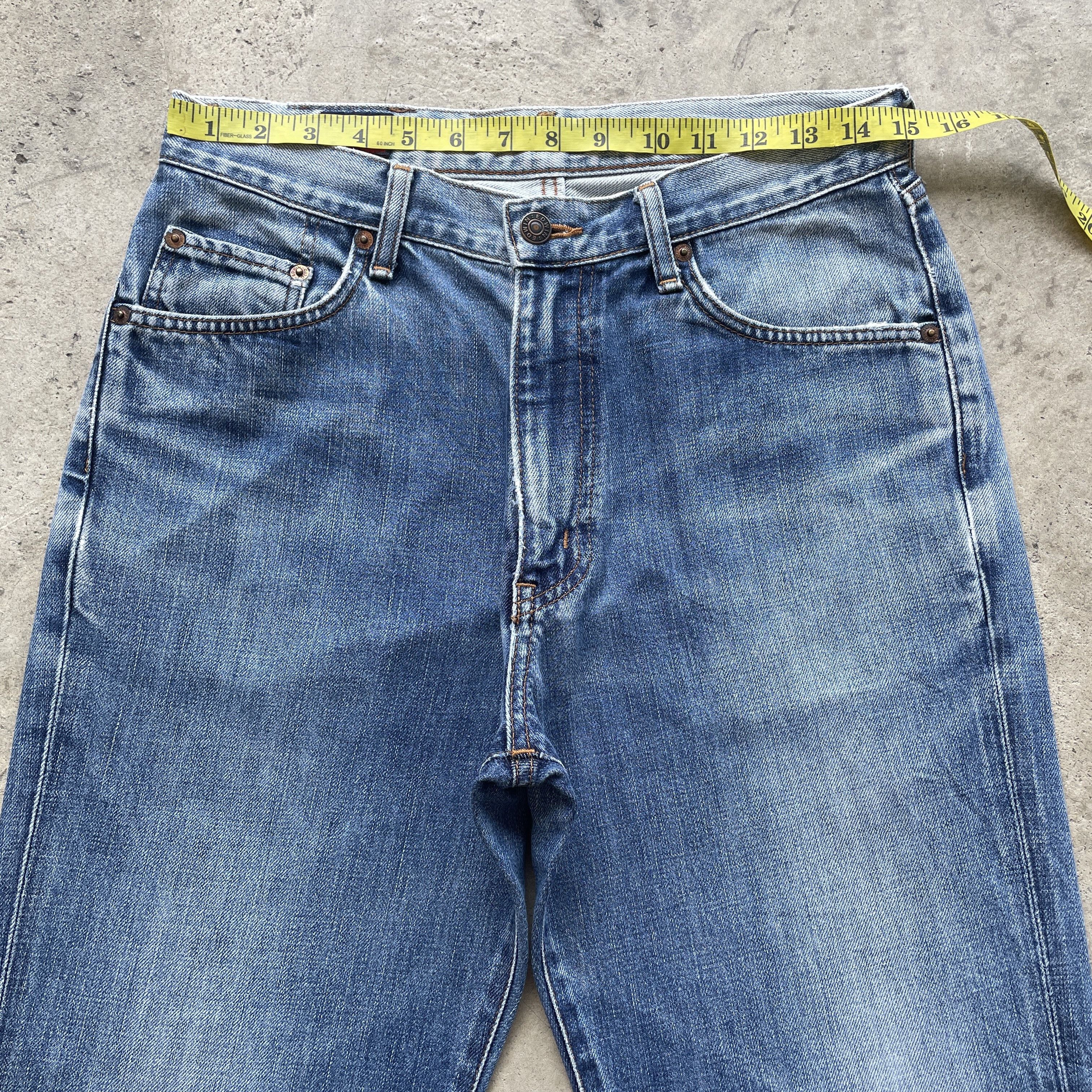 Edwin × Japanese Brand VINTAGE EDWIN 503 REGULAR DEMIM PANTS FADED JEANS W30x28.5 Size US 30 / EU 46 - 5 Thumbnail