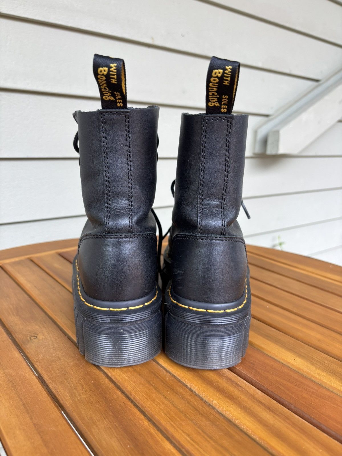 Dr. Martens Dr. Martens Platform Boot Size US 6 / IT 36 - 4 Thumbnail