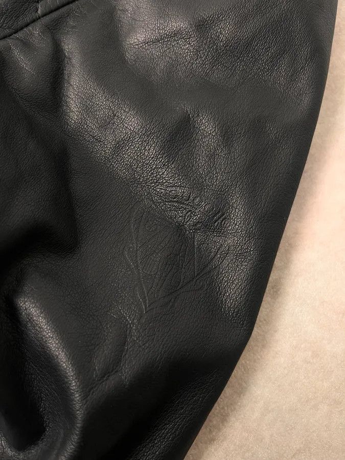 Gucci Gucci Black Leather Biker Jacket Size US M / EU 48-50 / 2 - 6 Thumbnail