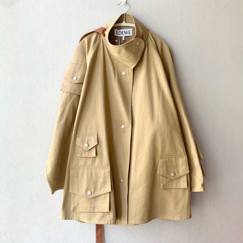 LOEWE Brown trench coat