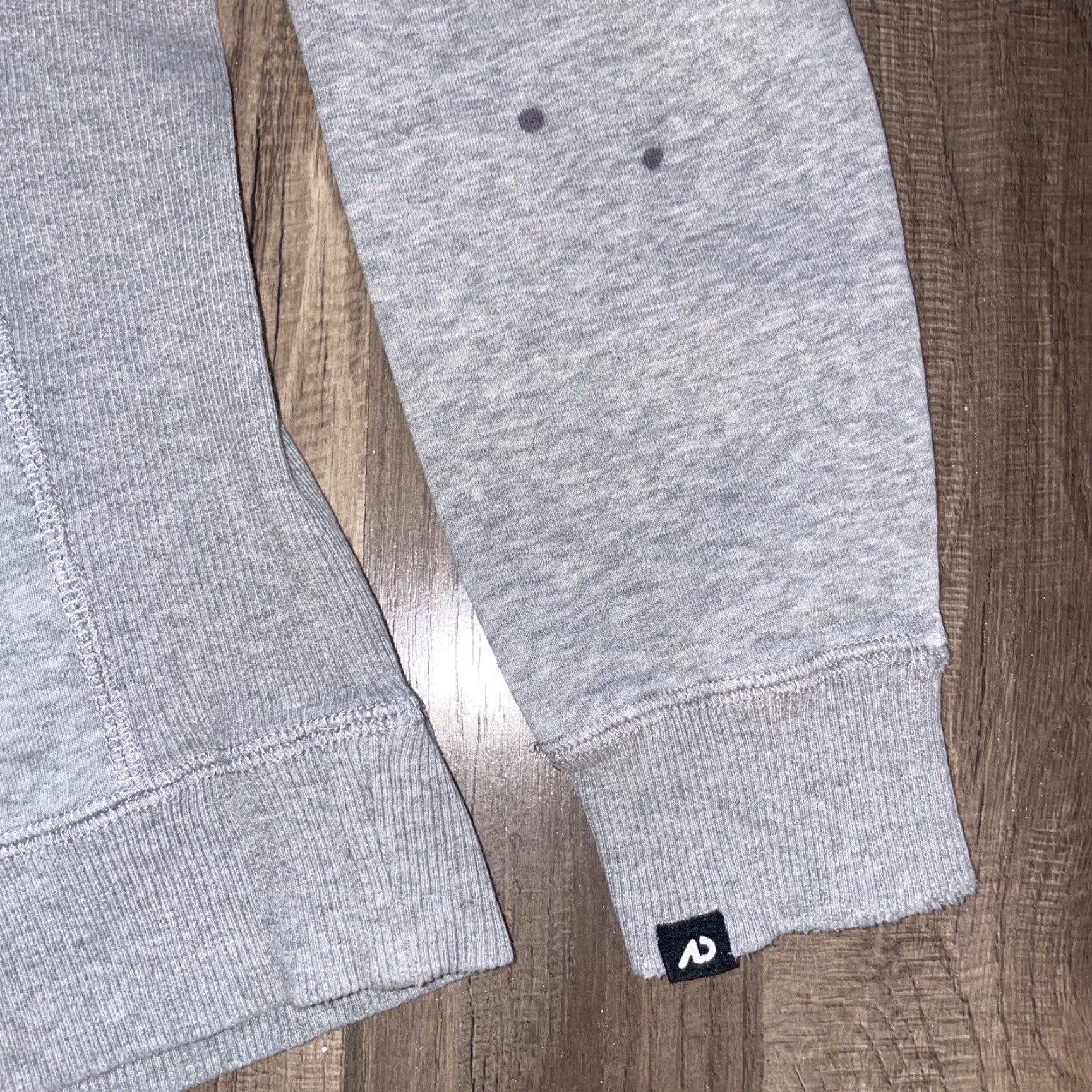 Nike Nike Hoodie Mens Medium Grey Boxy Fit Embroidered Check Sweatshirt Size US M / EU 48-50 / 2 - 2 Thumbnail