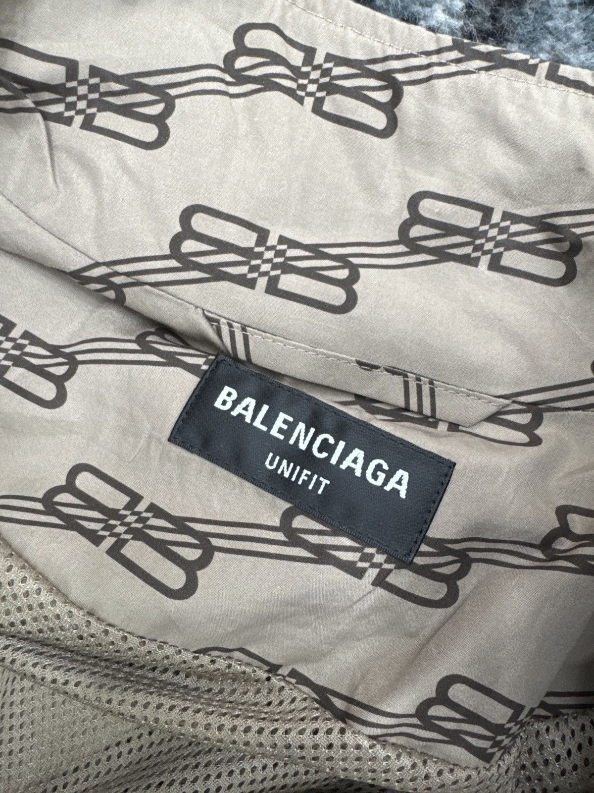 Balenciaga Balenciaga 23SS BB Monogram Track Jacket Brown Size US S / EU 44-46 / 1 - 10 Thumbnail