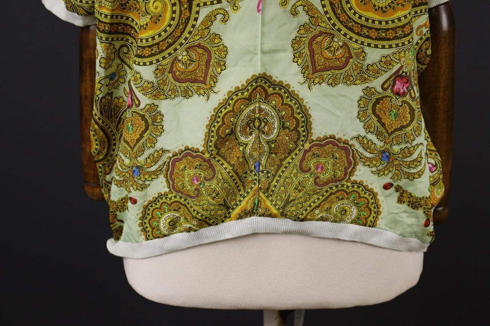 Ted Baker Ted Baker Multicolor Jacquard Paisley Knit Sweater Size 0 Size XS / US 0-2 / IT 36-38 - 2 Thumbnail