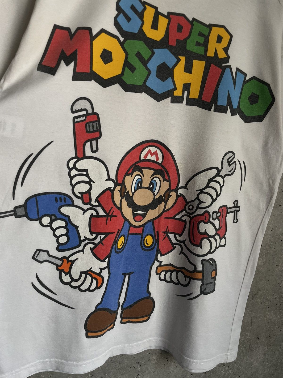 Moschino Rare Super Moschino Couture Milano Super Mario Oversize Fit Size S / US 4 / IT 40 - 4 Thumbnail