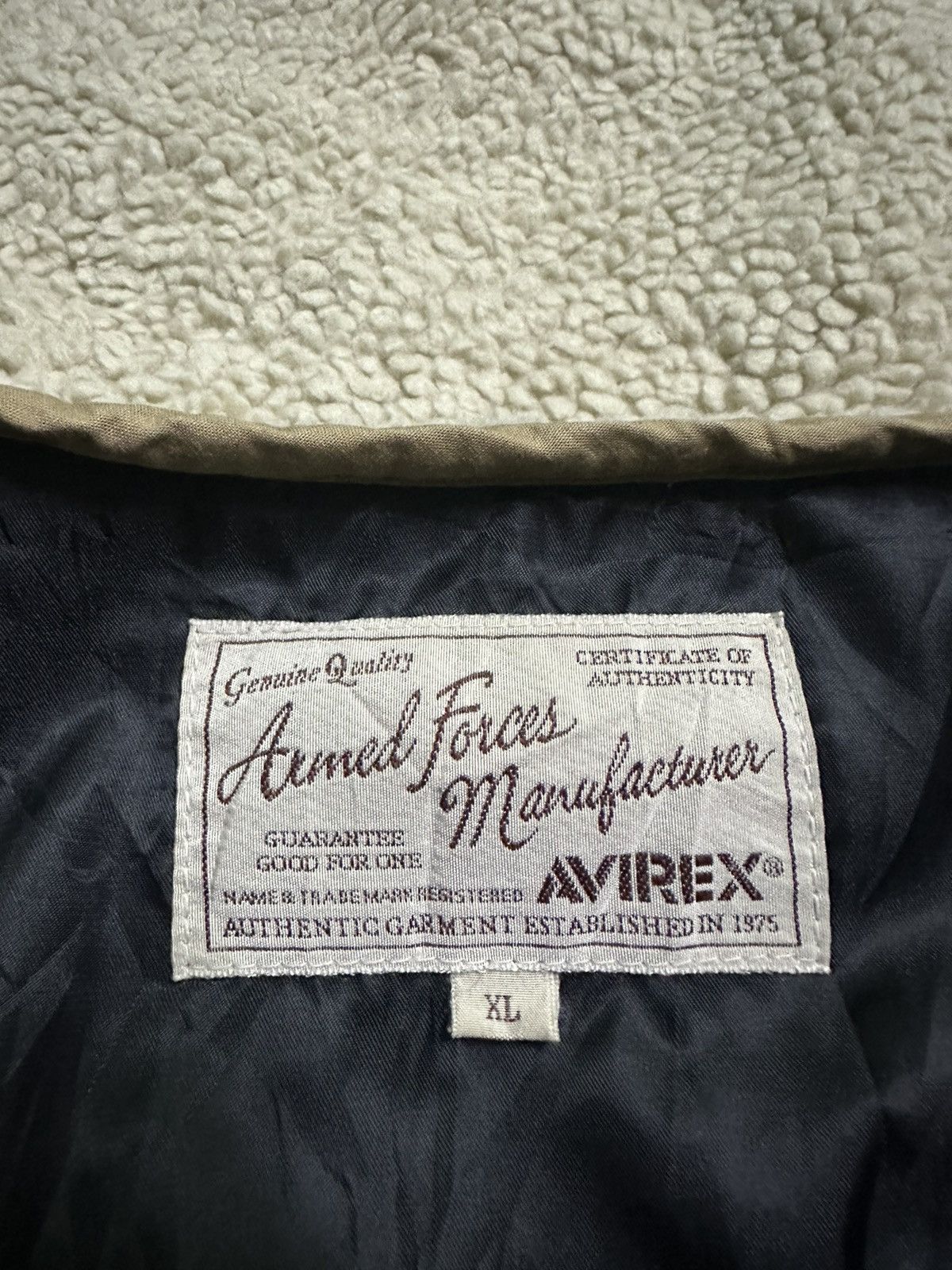 Avirex Avirex deep pile jacket coat Size US XL / EU 56 / 4 - 5 Thumbnail