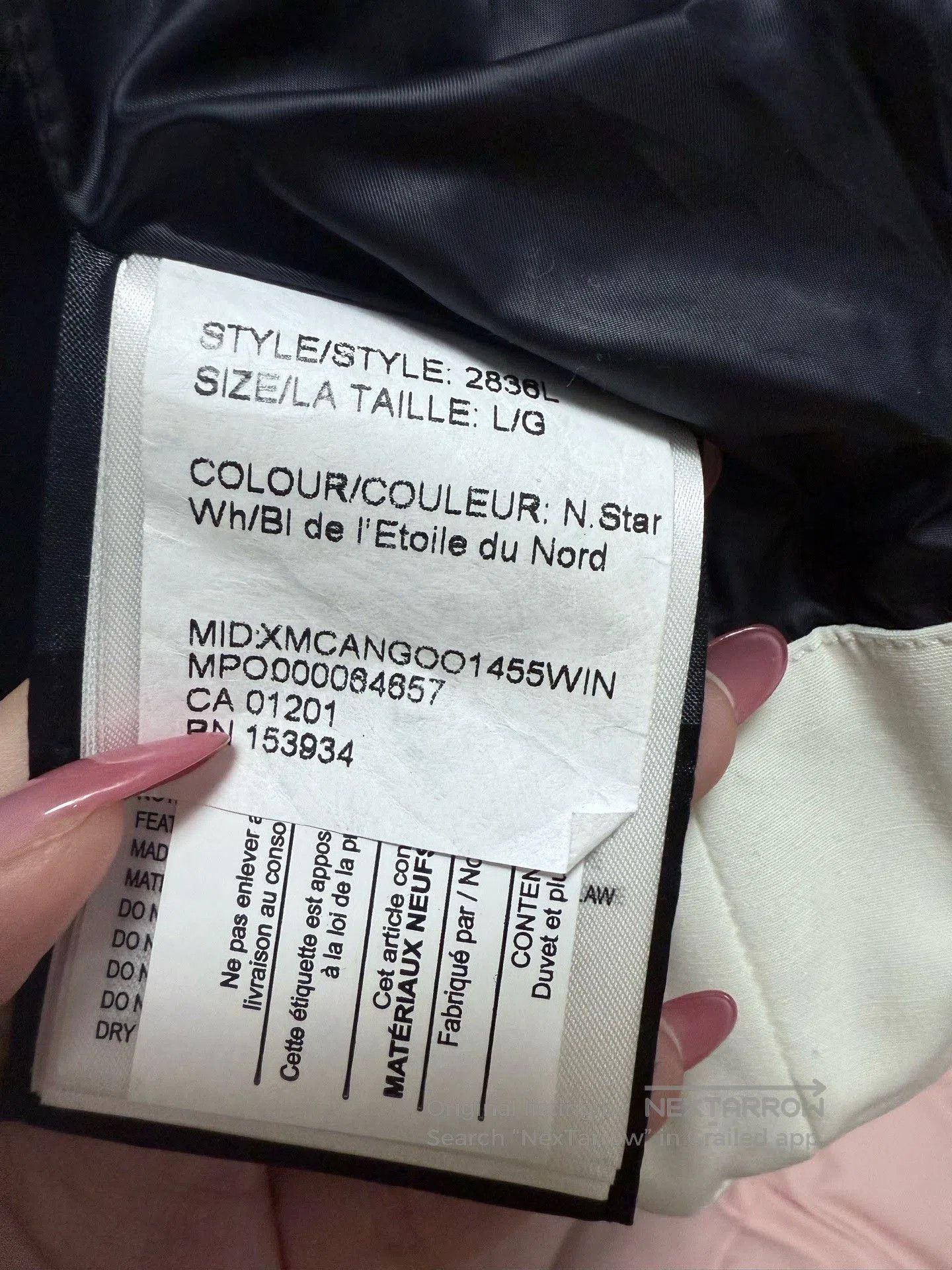 Canada Goose Canada Goose White Down Vest Size L. Size US L / EU 52-54 / 3 - 5 Thumbnail