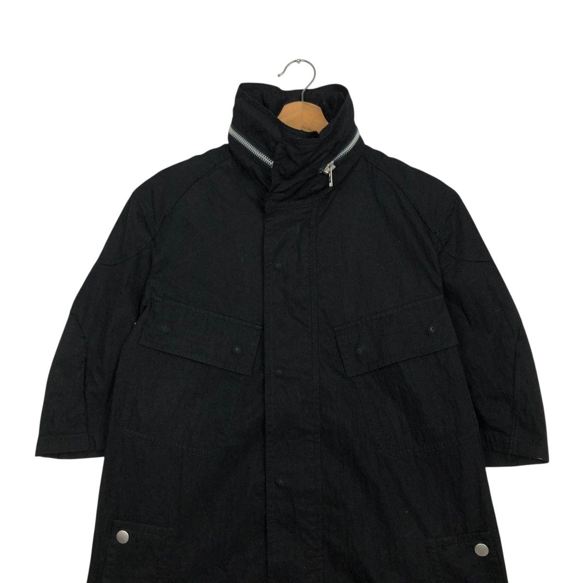 Yohji Yamamoto 🔥VINTAGE LONG JACKET CHORE DUCK CANVAS Y’S YOHJI YAMAMOTO Size M / US 6-8 / IT 42-44 - 5 Thumbnail