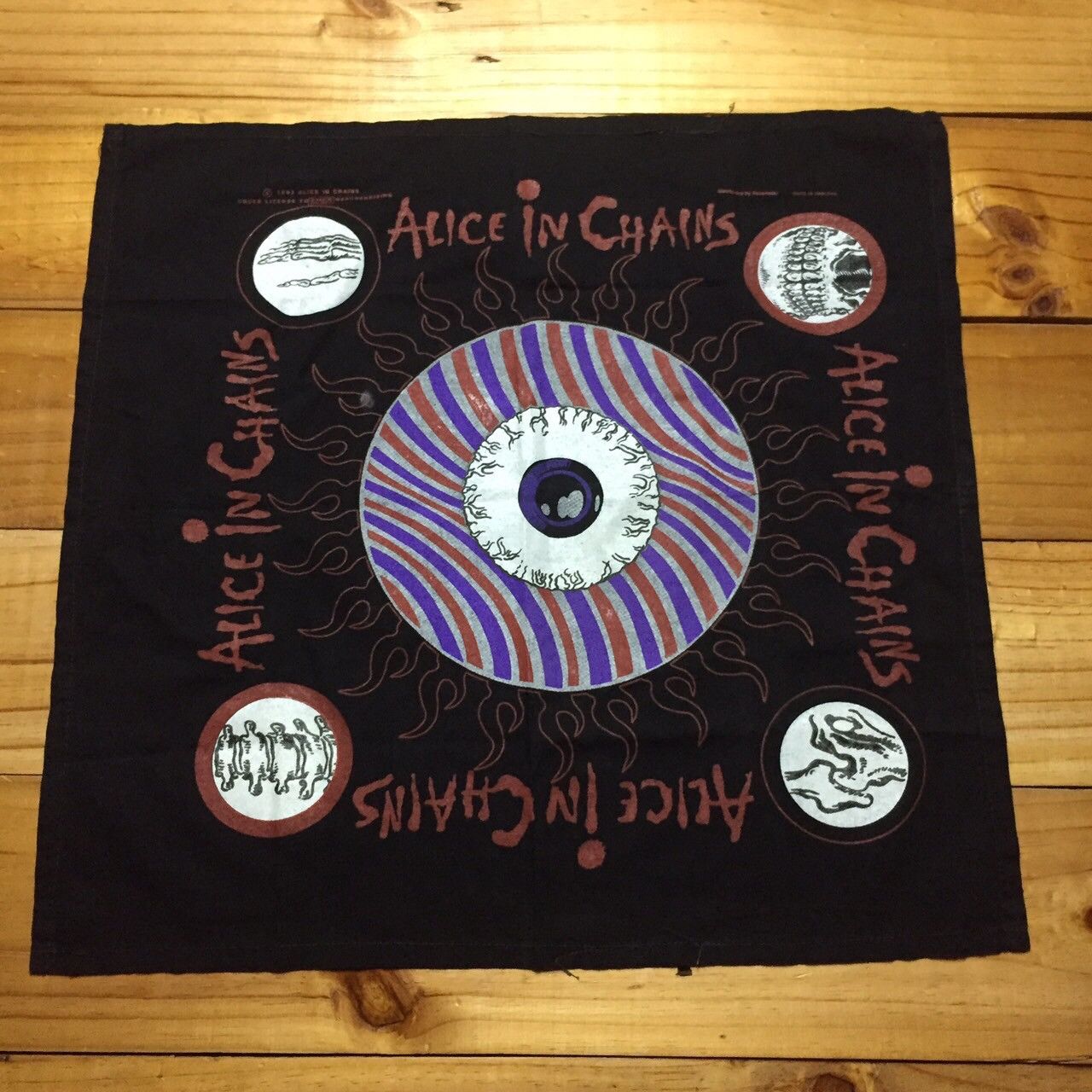 Band Tees × Nirvana Alice In Chains bandanna Size ONE SIZE - 1 Thumbnail