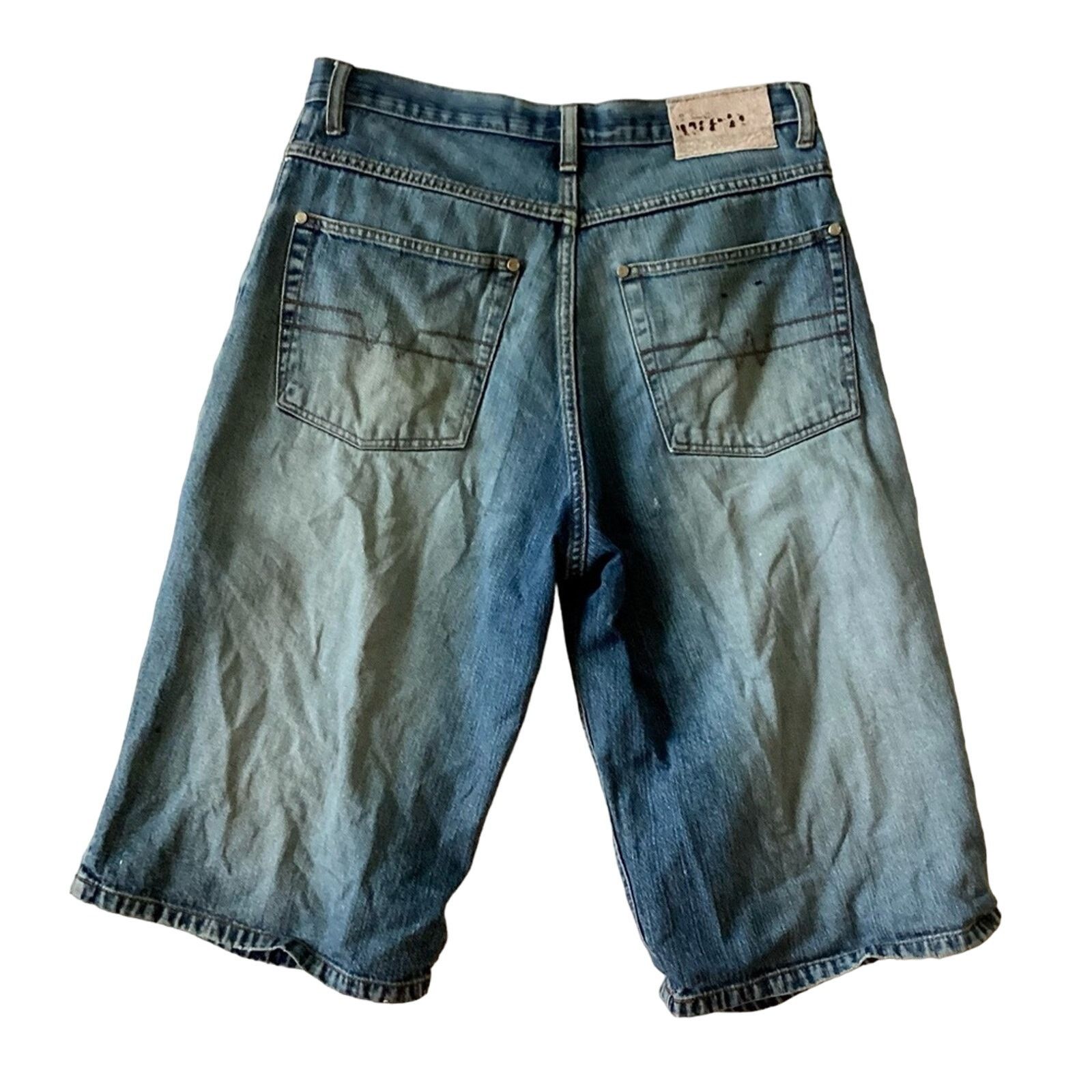 Other Webs Ripped Baggy Jean Shorts Size US 32 / EU 48 - 4 Thumbnail
